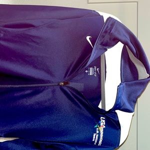 Nike XL dry fit zip up jacket unisex